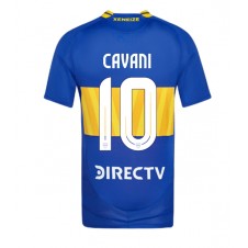 Boca Juniors Edinson Cavani #10 Hjemmedrakt 2024-25 Kortermet